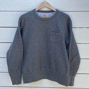 Men's Todd Snyder X Champion crewneck sweatshirt, size medium, heather grey